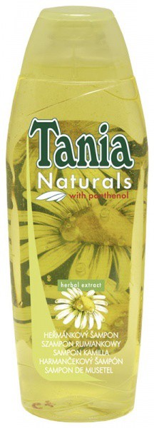 Tania Naturass šampon 1l heřmánek +byli | Kosmetické a dentální výrobky - Vlasové kosmetika - Šampony na vlasy